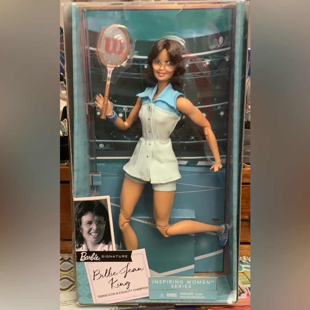 Billie Jean King Signature “Inspiring Women” Series Collectible Barbie